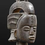 Luba bowl bearer « master of Kiloko » XX century