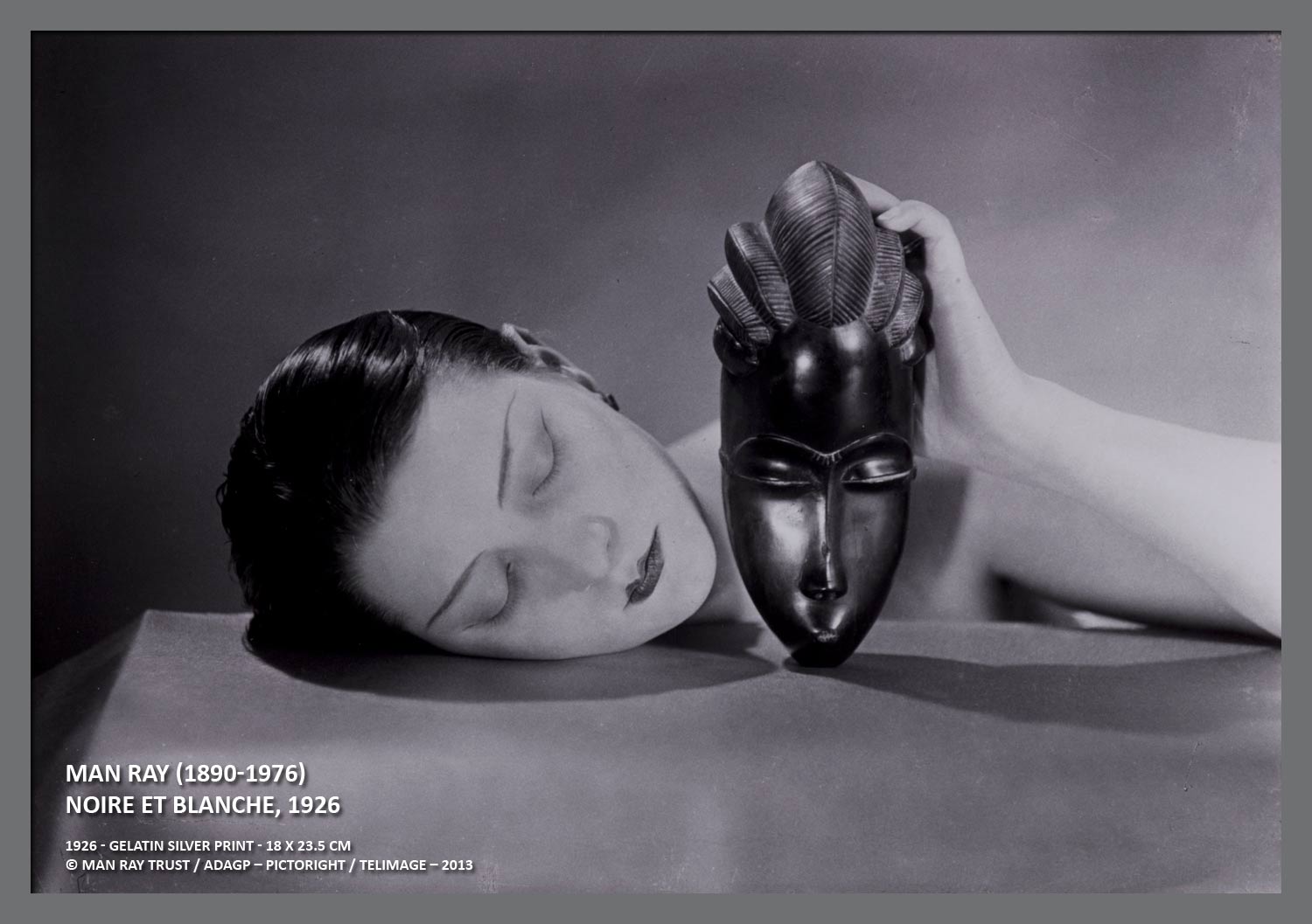 Man Ray (1890-1976) Noire et Blanche, 1926 1926